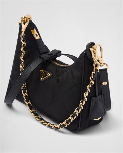 prada re edition nylon bag mini|prada vela nylon shoulder bag.